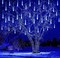 LED Solar Lights Meteor Shower Rain Tree String Light Outdoor